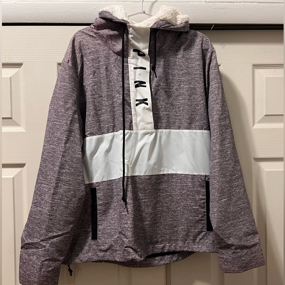 New with Tag Pink half zip fleeces windbreaker